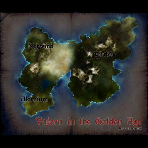 Golden Age Valorn Map