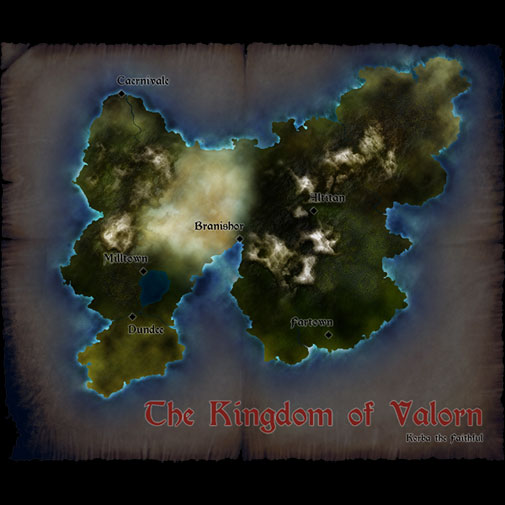 Map of Valorn